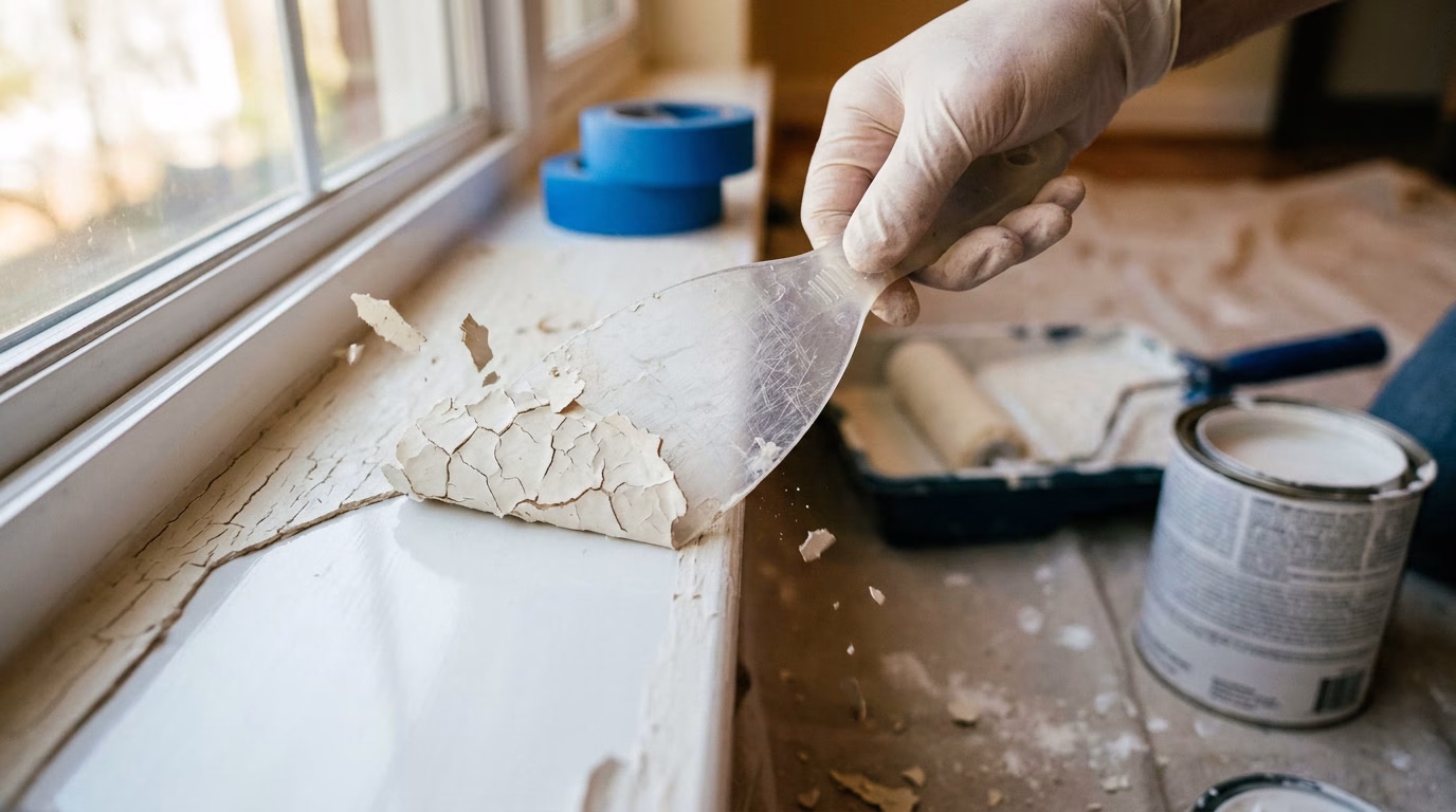 Comment enlever de la peinture sèche sur du PVC sans l&rsquo;abîmer ?